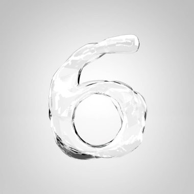 şeffaf kristal numarası 6