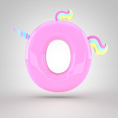 pembe tek boynuzlu at sembolü O