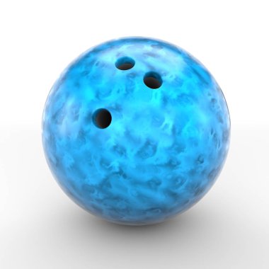 Mavi bowling topu