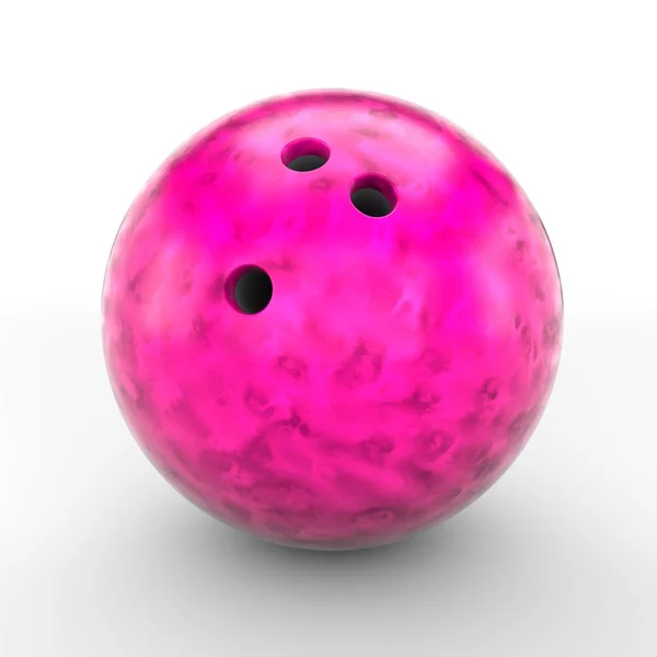 ピンクのボウリング ボール — ストック写真
