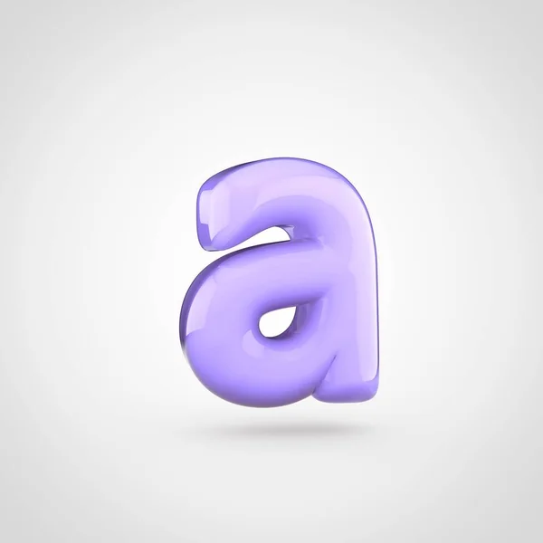 Violet volume letter a — Φωτογραφία Αρχείου