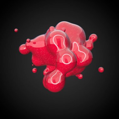 Deforme kırmızı figür