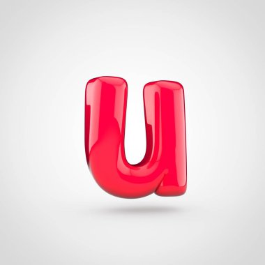 Kırmızı birim harf u