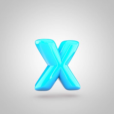 Mavi birim harfi x
