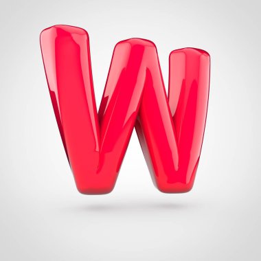 Kırmızı birim harfi w
