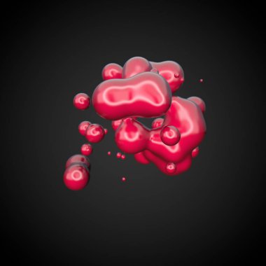 Deforme kırmızı figür