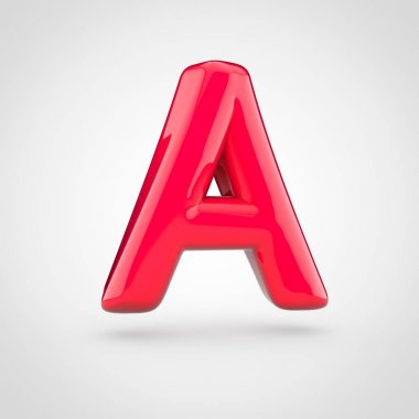 Kırmızı birim harfi bir