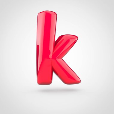 Kırmızı birim harfi k