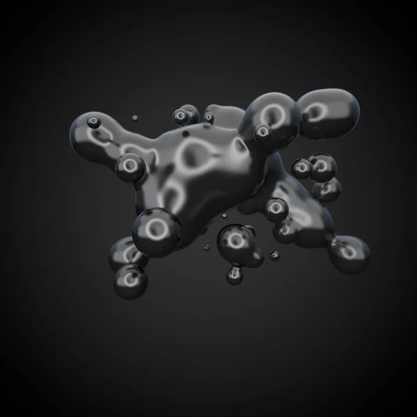 Деформированная чёрная фигура — Бесплатное стоковое фото
