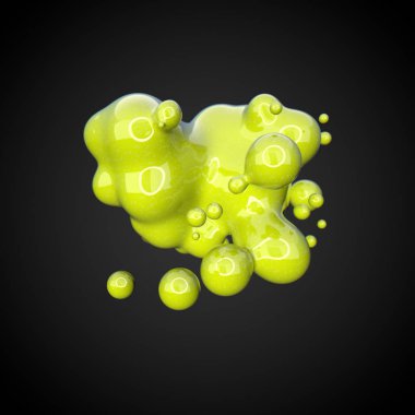 Deforme sarı şekil