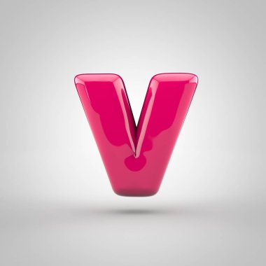 pembe cilt harf v