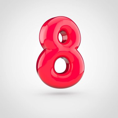 Parlak pembe sayı 8