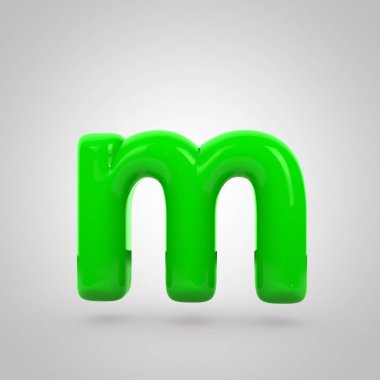 Yeşil birim harfi m