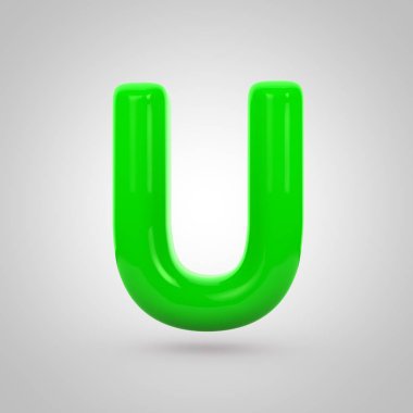 Yeşil birim harf u