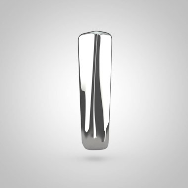 Gümüş cilt l harfi