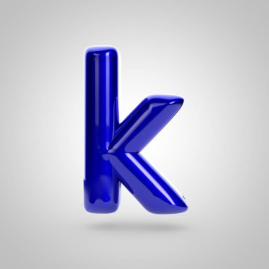 Mavi birim harfi k