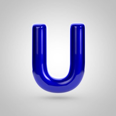 Mavi birim harf u