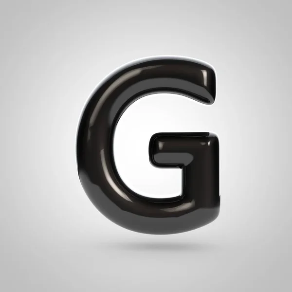 Сіра об'ємна літера g — стокове фото