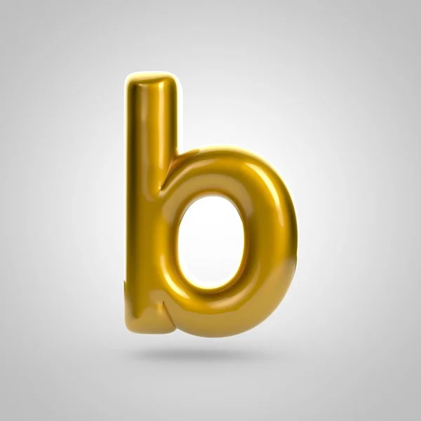 Altın birim harfi b — Stok fotoğraf