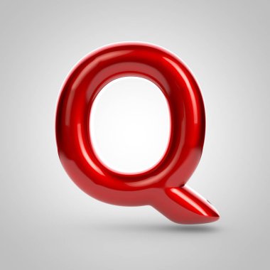 Kırmızı birim harfi q