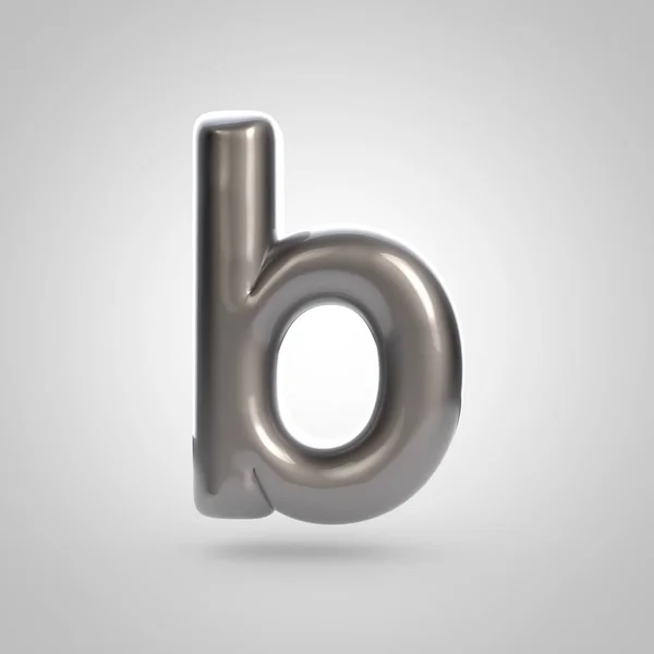 회색 볼륨 편지 b — 스톡 사진
