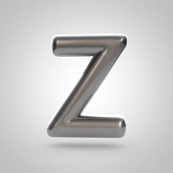 Grey volume letter z — Stock Photo, Image