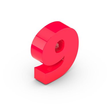 İzometrik pembe sayı 9