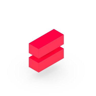 pembe eşittir işareti