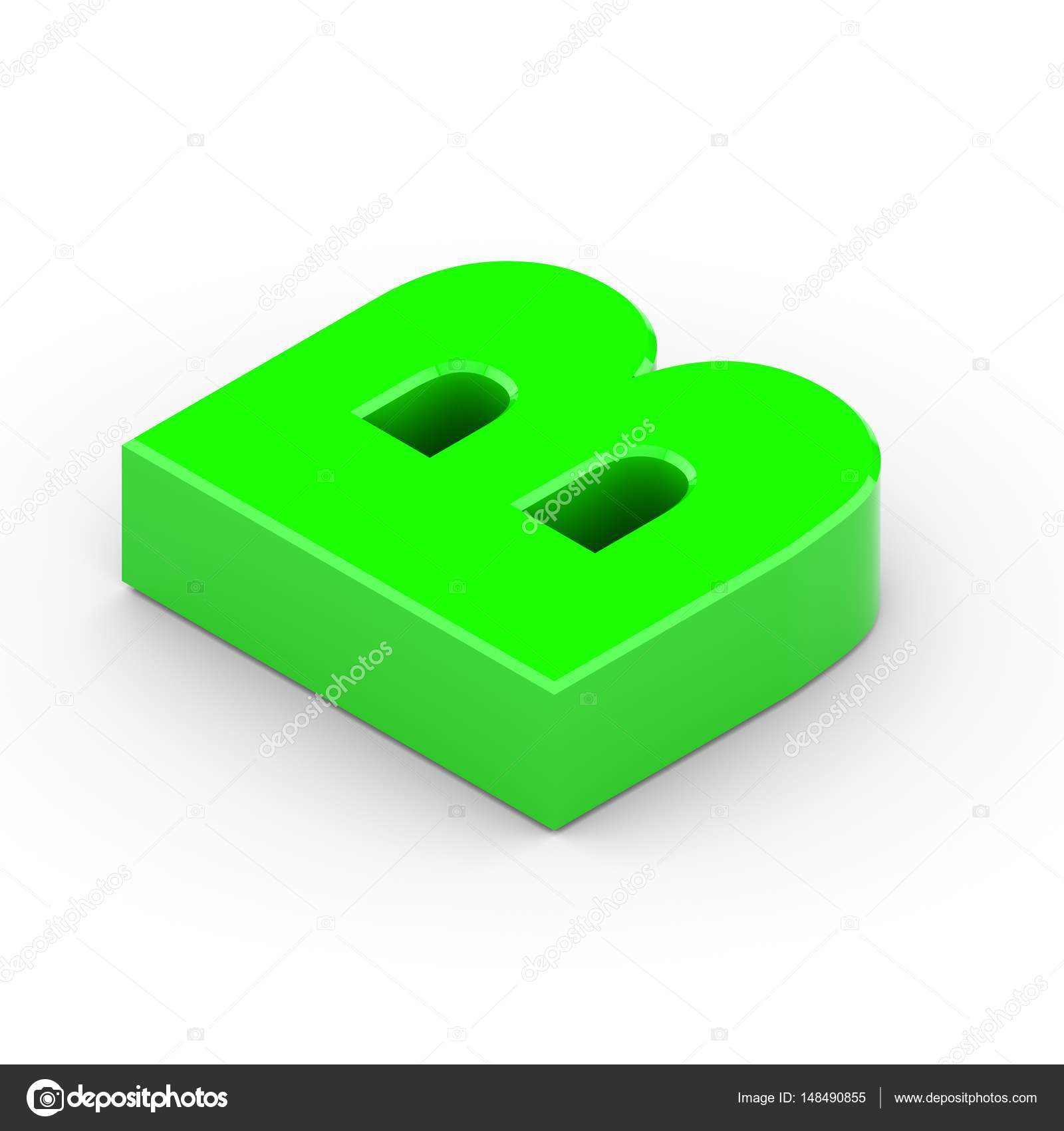 Isometric green letter B Stock Photo by ©whitebarbie 148490855