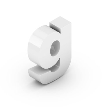 izometrik sarı harf G