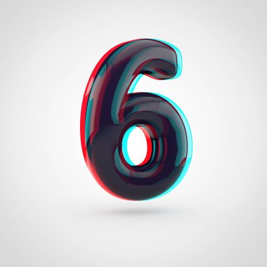 izometrik siyah numarası 6