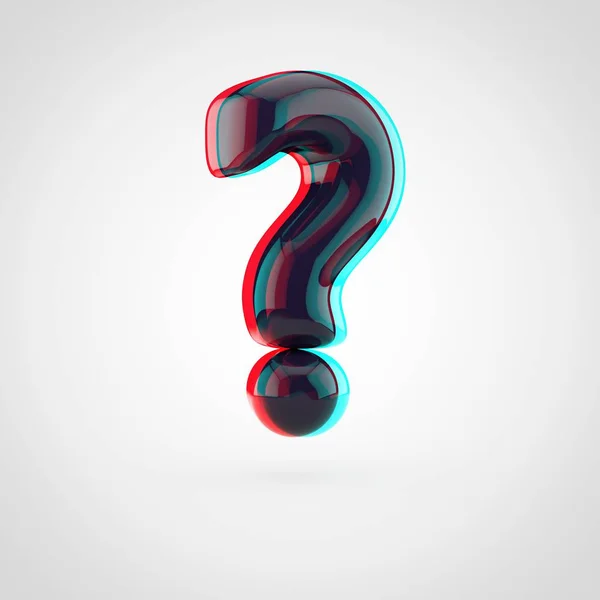 Symbol of question mark — Stock Photo, Image