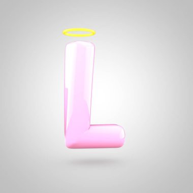 izometrik pembe harf L