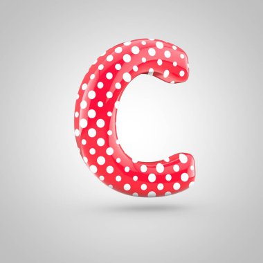 Kırmızı alfabesi harfi c