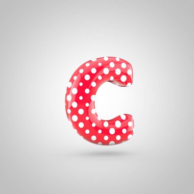 Kırmızı alfabesi harfi c