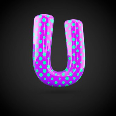 Menekşe Alfabe harf u