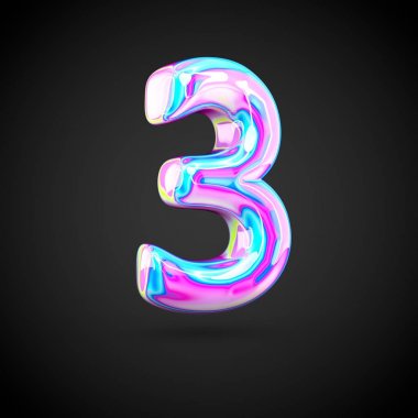 Parlak holografik numarası