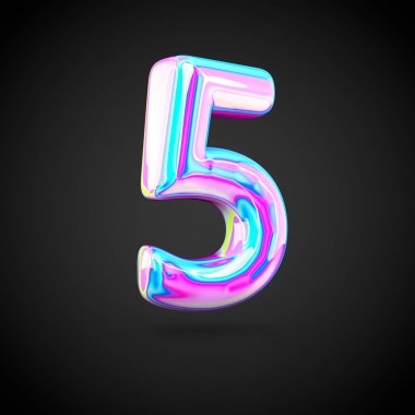 Parlak holografik numarası