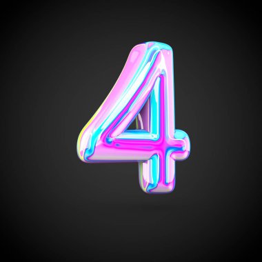 Parlak holografik numarası