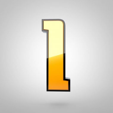 Altın harf L küçük 