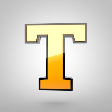 Altın harf büyük harf T