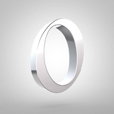 İzole numarası 0 gümüş 