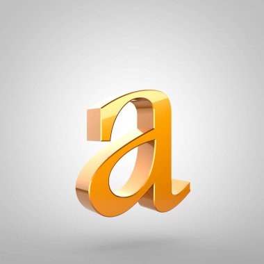 Altın bir küçük mektup 