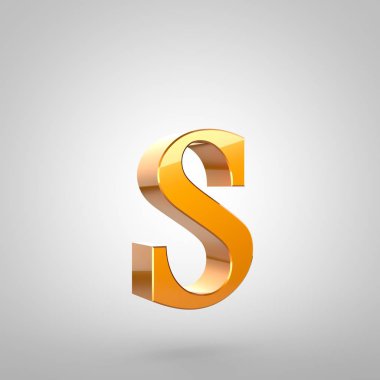 Altın Harf S küçük 