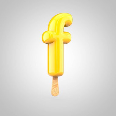 Dondurma F harfi küçük