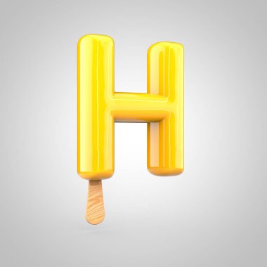 Dondurma büyük H harfi 