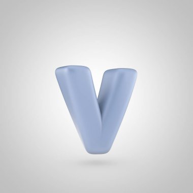 Serenity renk harf V küçük 