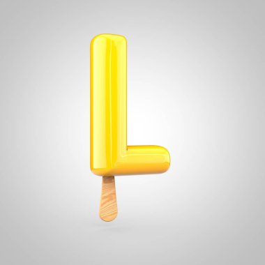 Dondurma harf büyük harf L