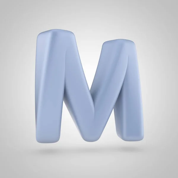 Sereniteit kleur letter M hoofdletters — Stockfoto