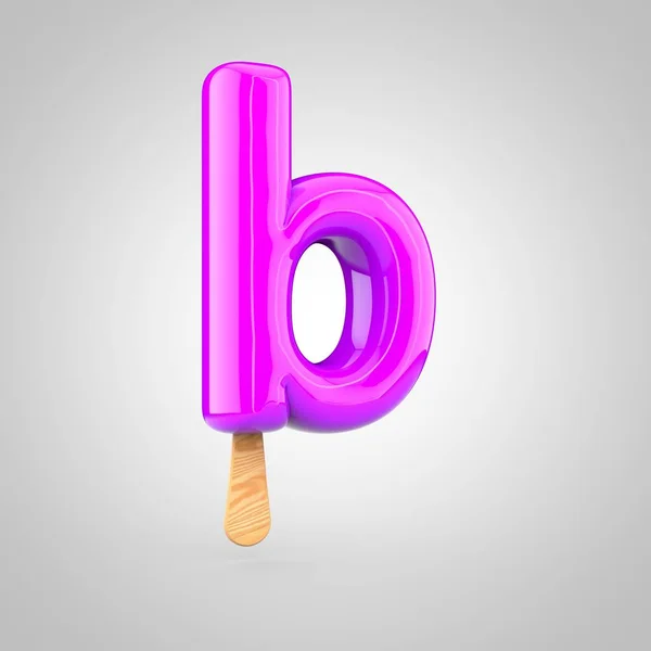 Морозиво літера Б — стокове фото